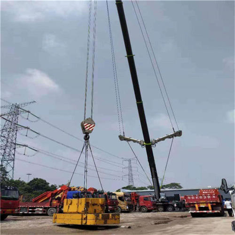 大茂镇风电设备吊装